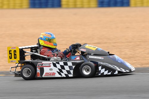 Arjan Kievitsbosch podium EK Superkart